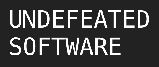 Undefeated Software